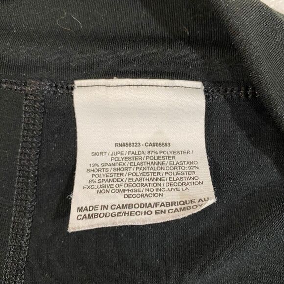 Nike Dri-FIT Black Tennis Running Skort Women’s Medium Built-In Shorts Activewea - Picture 4 of 9